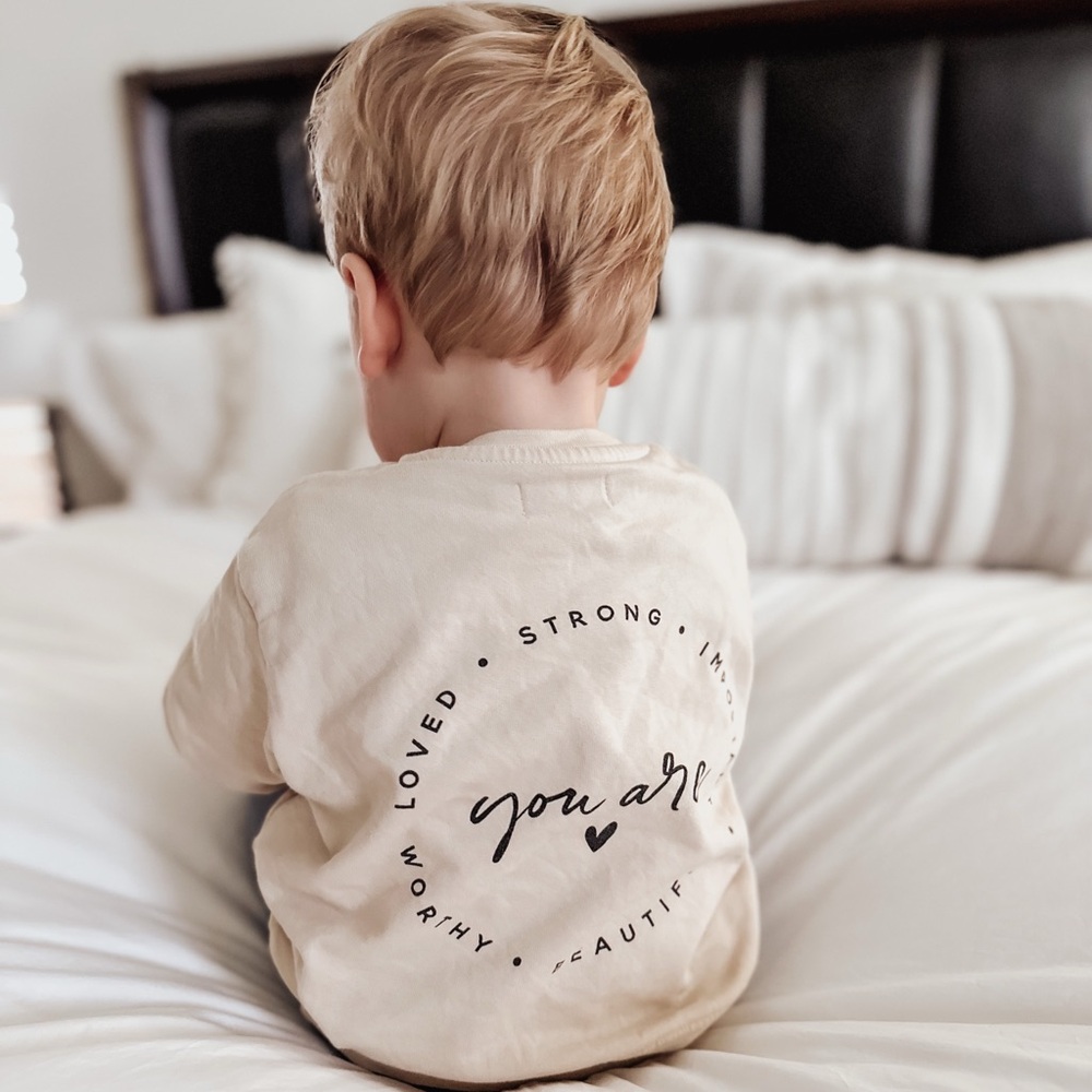 Affirmations Toddler Crewneck